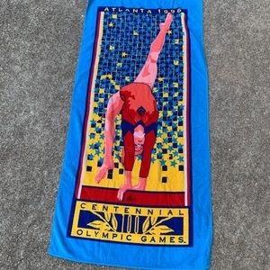 Atlanta 1996 Gymnastics Vintage Towel